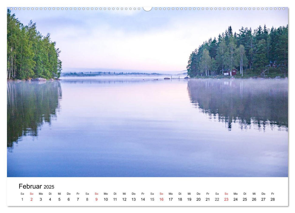 Schwedischer Sommer in Värmland (CALVENDO Premium Wandkalender 2025)