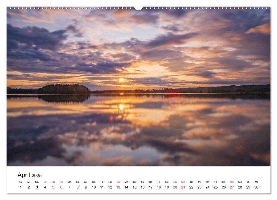 Schwedischer Sommer in Värmland (CALVENDO Premium Wandkalender 2025)