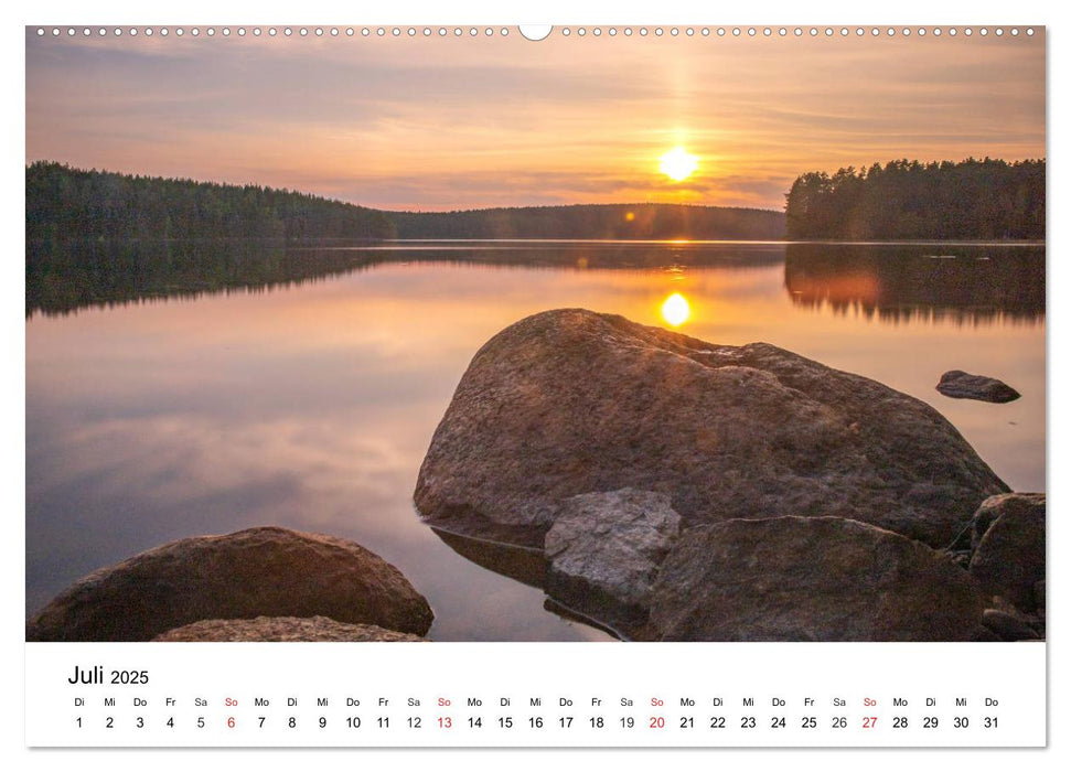 Schwedischer Sommer in Värmland (CALVENDO Premium Wandkalender 2025)