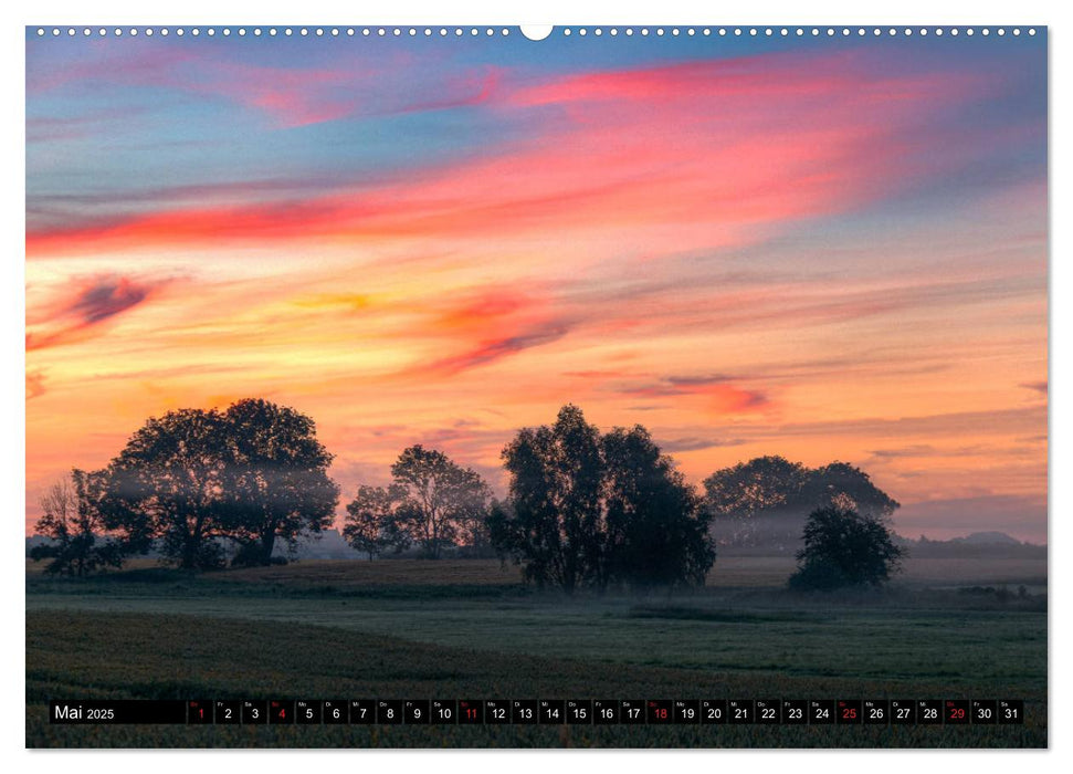 Vorpommern zwichen Tag und Nacht (CALVENDO Premium Wandkalender 2025)