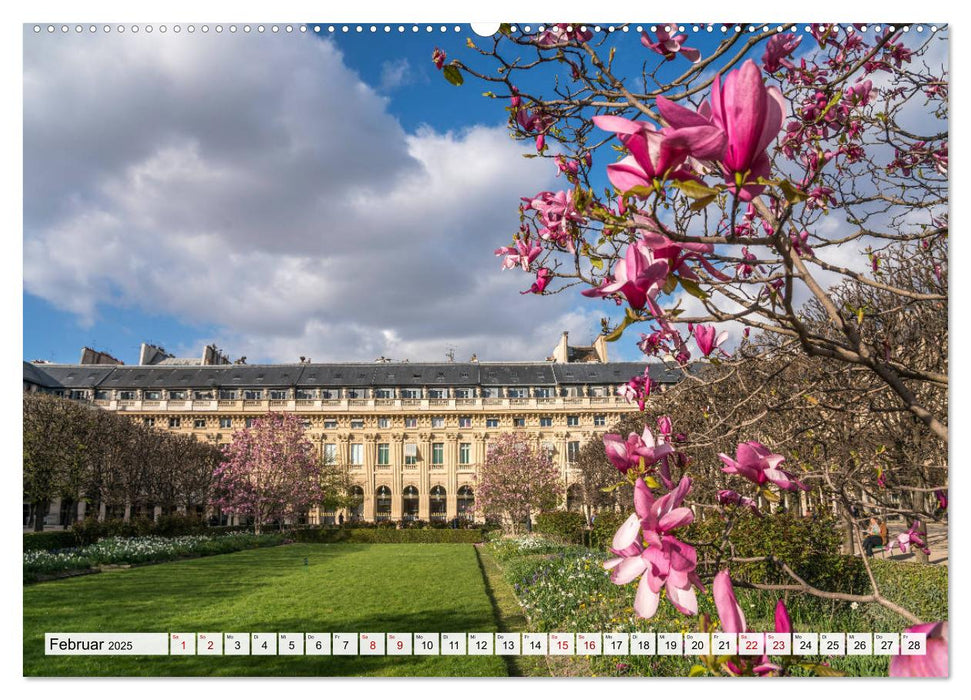 Frühling in Paris (CALVENDO Premium Wandkalender 2025)