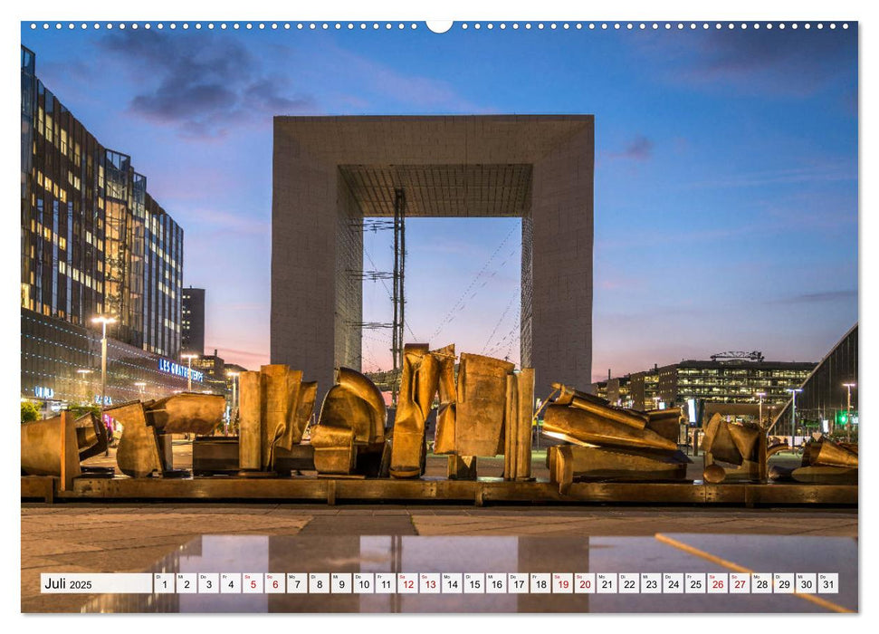 Frühling in Paris (CALVENDO Premium Wandkalender 2025)