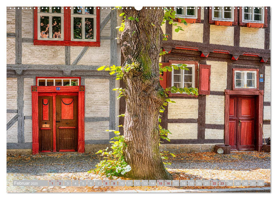 Quedlinburg - 1000 Jahre Geschichte im Harz (CALVENDO Premium Wandkalender 2025)