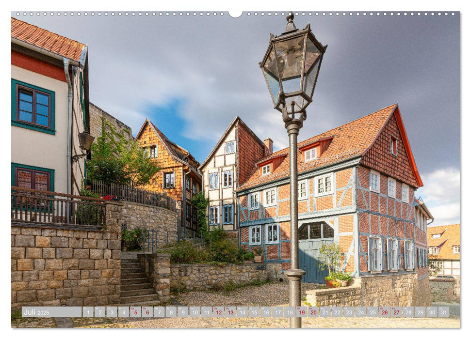 Quedlinburg - 1000 Jahre Geschichte im Harz (CALVENDO Premium Wandkalender 2025)