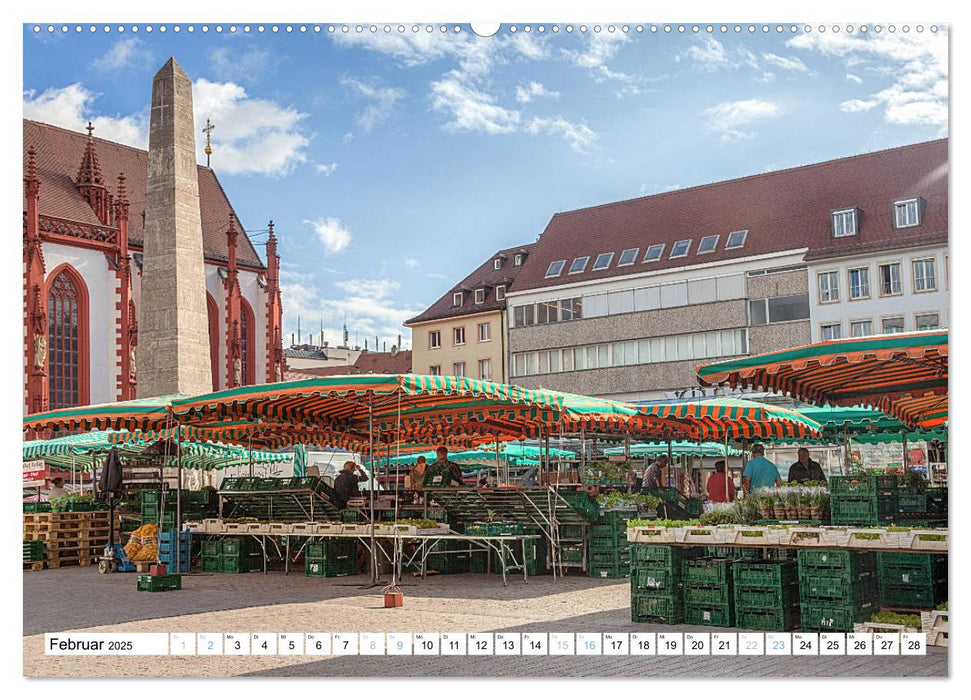 Würzburg - Stadt mit Charme (CALVENDO Premium Wandkalender 2025)