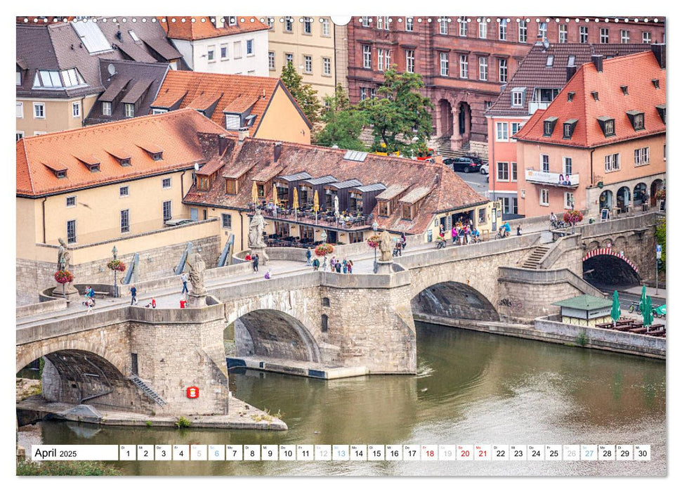 Würzburg - Stadt mit Charme (CALVENDO Premium Wandkalender 2025)