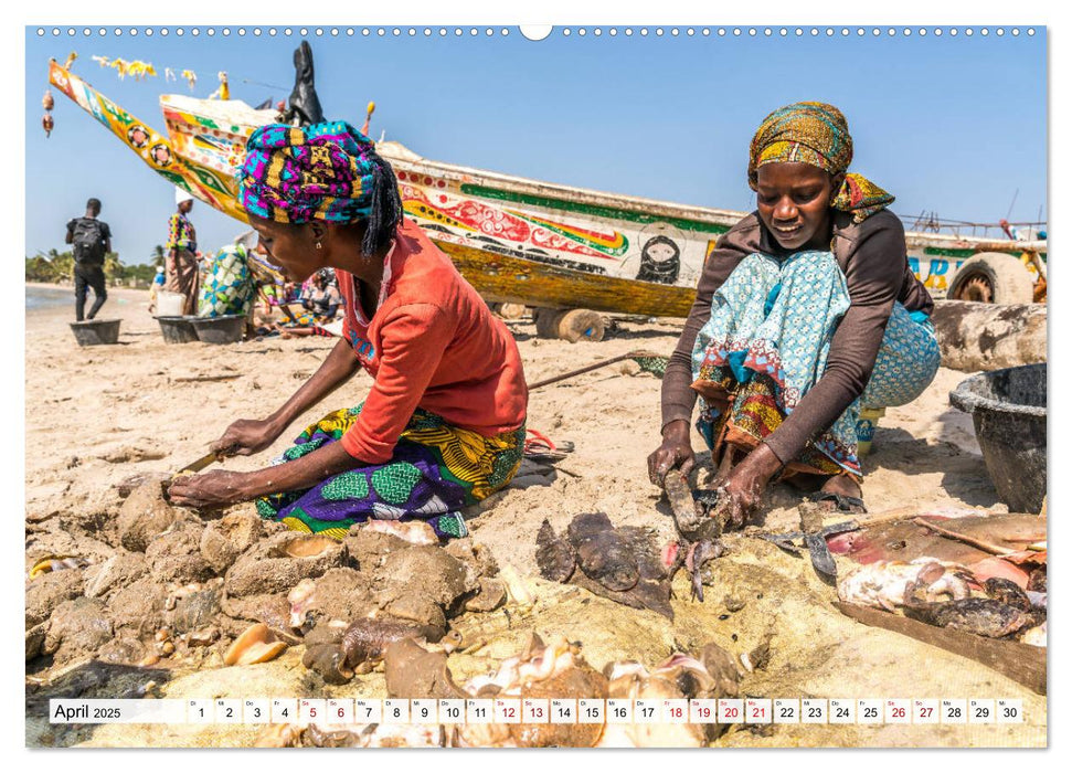 Traumreise durch Afrika (CALVENDO Wandkalender 2025)