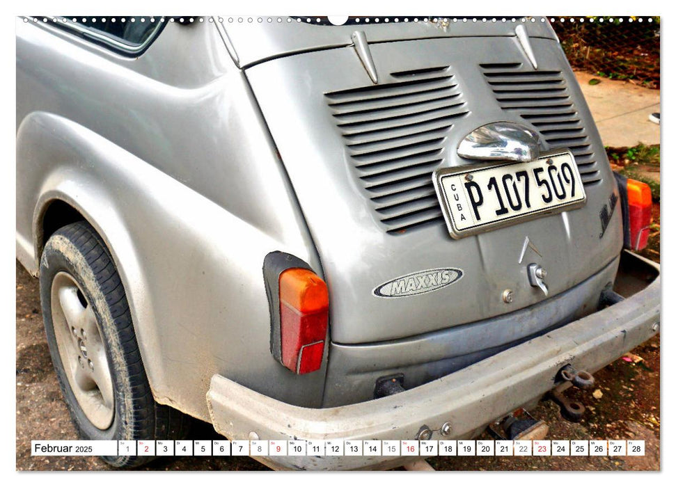 Italian Classics - FIAT-Legenden in Kuba (CALVENDO Wandkalender 2025)