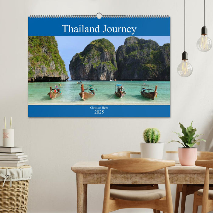 Thailand Journey (CALVENDO Wandkalender 2025)