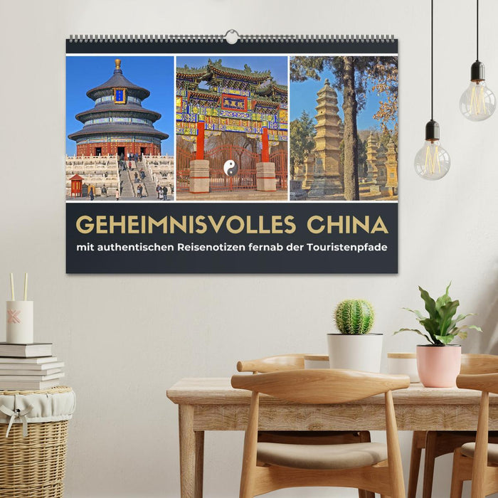 Geheimnisvolles China 2025 (CALVENDO Wandkalender 2025)