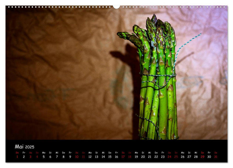 Für Genießer, Foodfotografie FINE ART (CALVENDO Premium Wandkalender 2025)