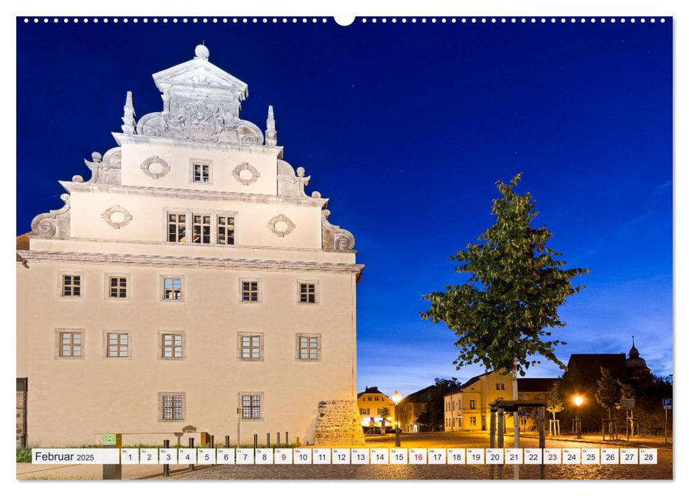 Lutherstadt Wittenberg - Die Wirkstätte des rebellischen Martin Luther (CALVENDO Wandkalender 2025)