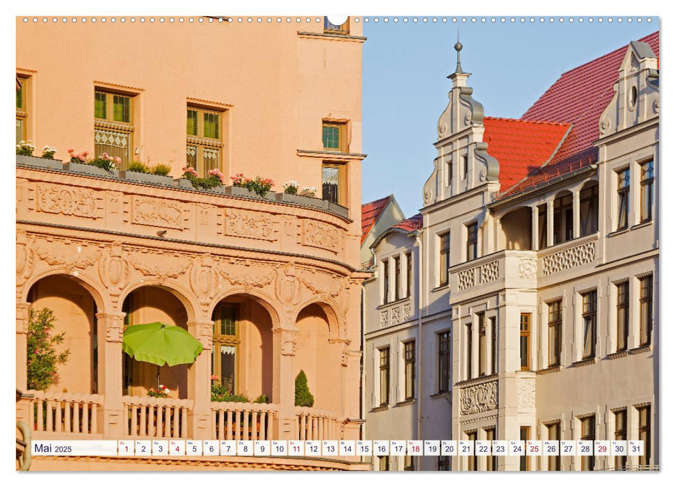 Lutherstadt Wittenberg - Die Wirkstätte des rebellischen Martin Luther (CALVENDO Wandkalender 2025)