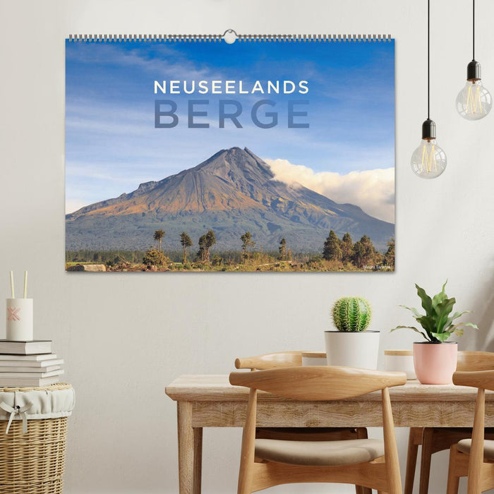 Neuseelands Berge (CALVENDO Wandkalender 2025)