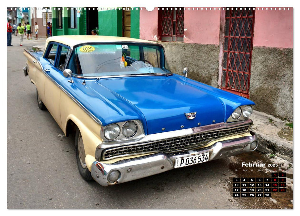 Ford Fairlane '59 - Die Auto-Legende (CALVENDO Premium Wandkalender 2025)