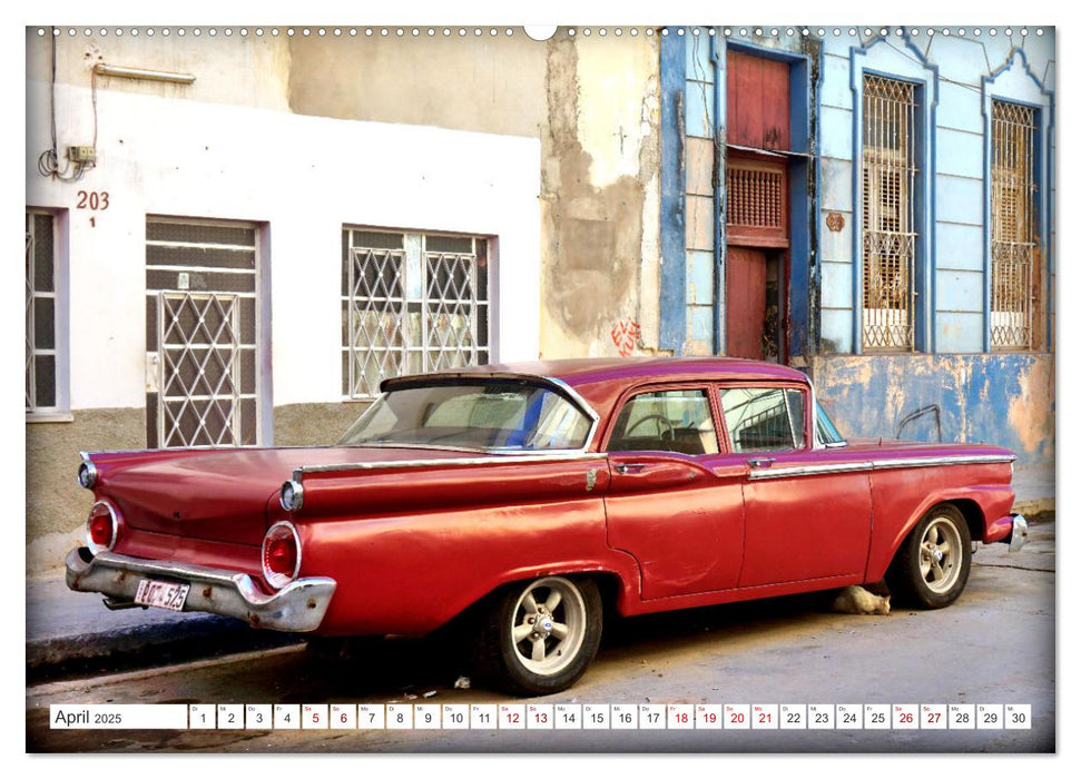 FORD 1959 - Die Auto-Legende (CALVENDO Premium Wandkalender 2025)