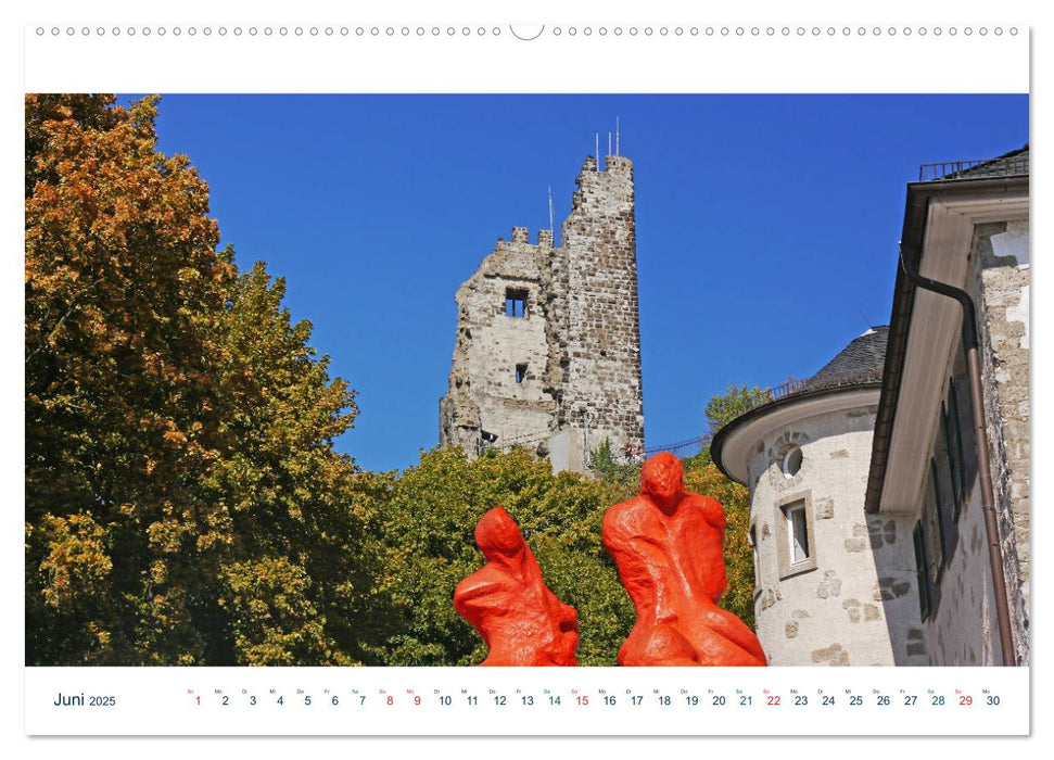 Königswinter. Drachenfels und Rheinromantik (CALVENDO Premium Wandkalender 2025)