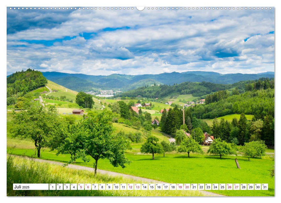 Idyllischer Schwarzwald (CALVENDO Premium Wandkalender 2025)