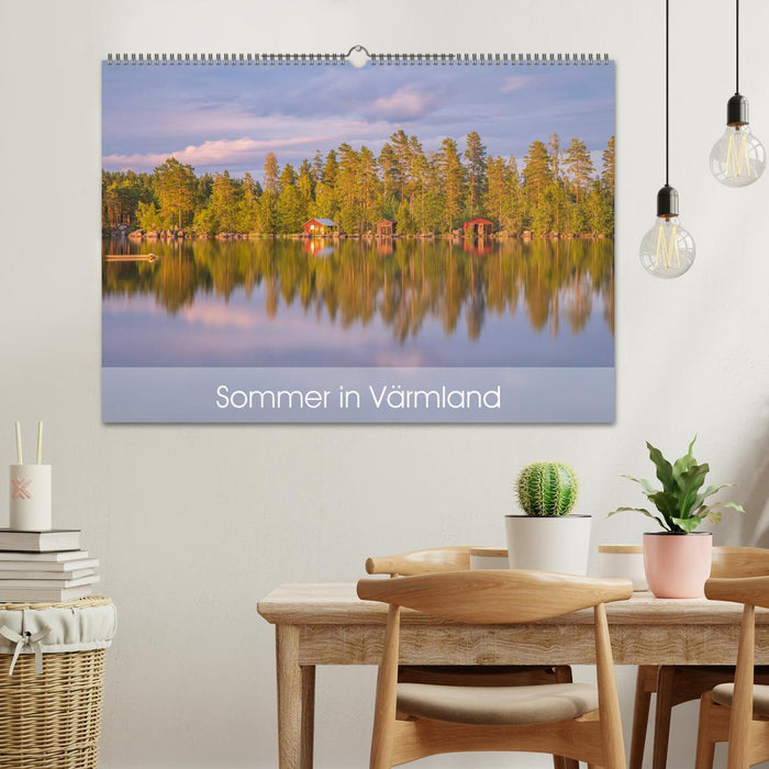 Schwedischer Sommer in Värmland (CALVENDO Wandkalender 2025)