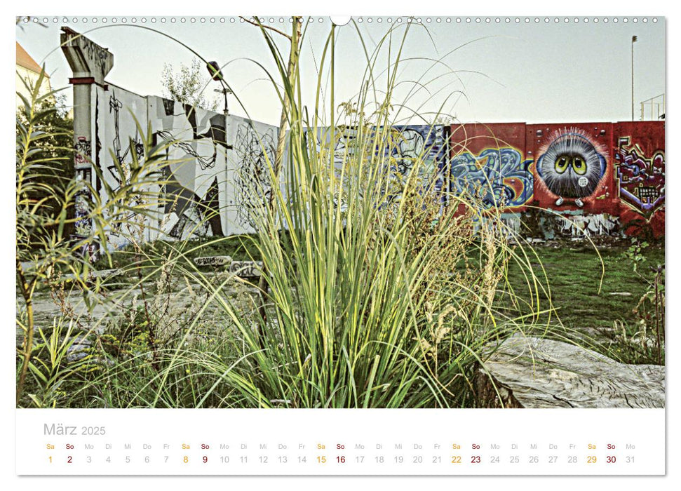 GRAFFITI GARTEN (CALVENDO Premium Wandkalender 2025)