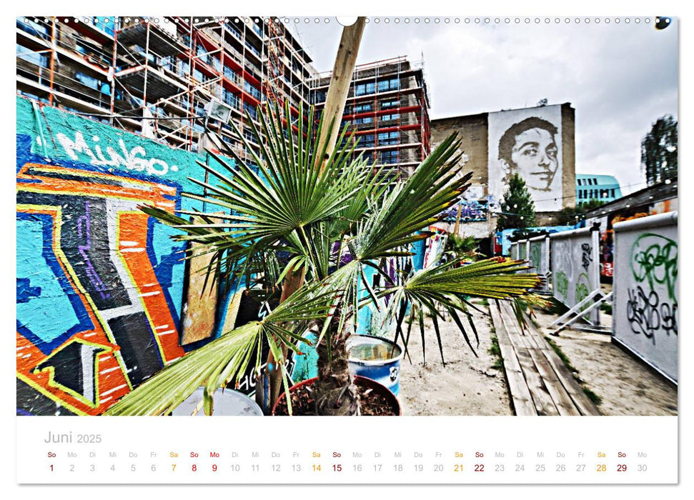 GRAFFITI GARTEN (CALVENDO Premium Wandkalender 2025)