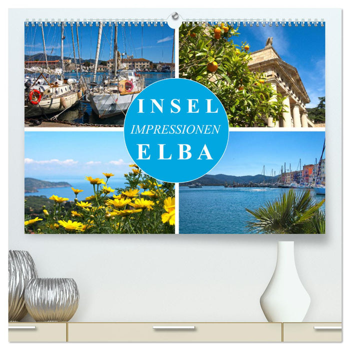 Insel Elba Impressionen (CALVENDO Premium Wandkalender 2025)