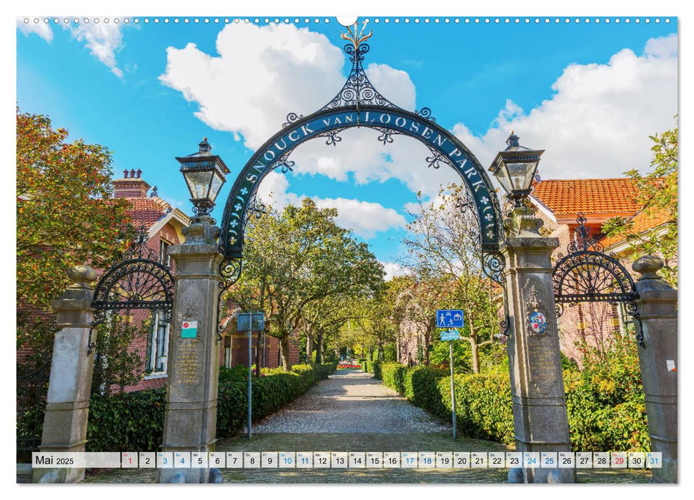 Enkhuizen - historische Hafenstadt am Ijsselmeer (CALVENDO Premium Wandkalender 2025)