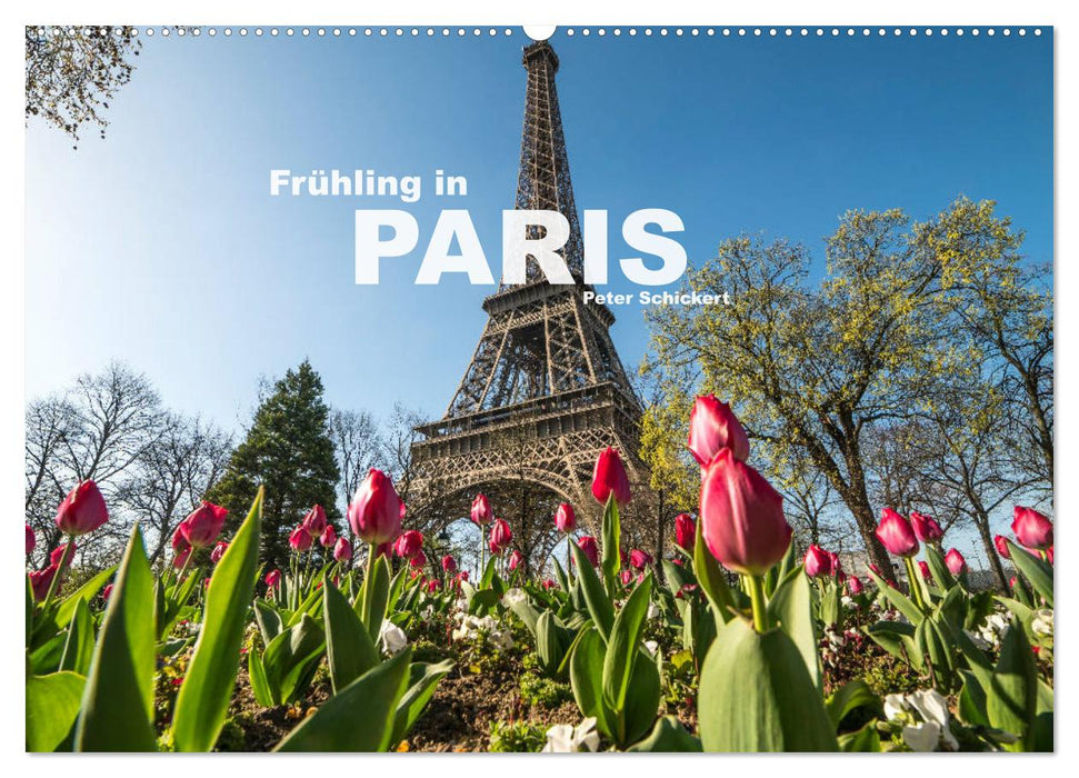 Frühling in Paris (CALVENDO Wandkalender 2025)