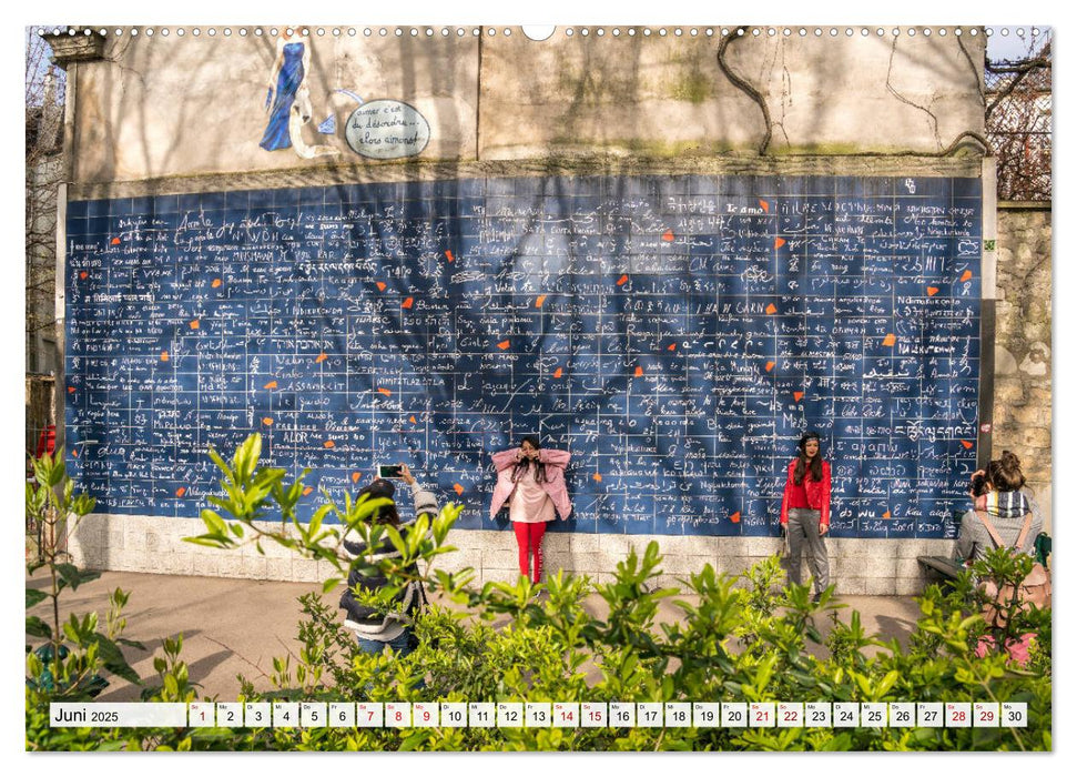 Frühling in Paris (CALVENDO Wandkalender 2025)