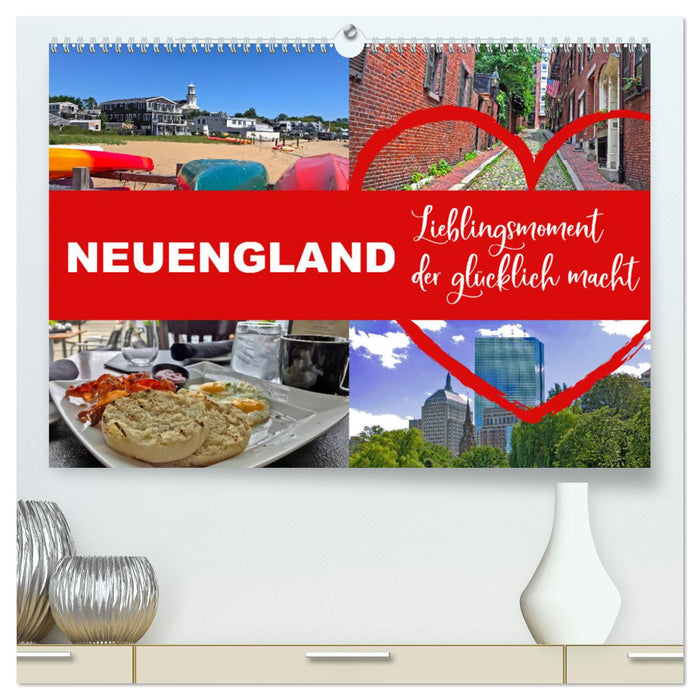 Neuengland USA Kalender 2025 (CALVENDO Premium Wandkalender 2025)