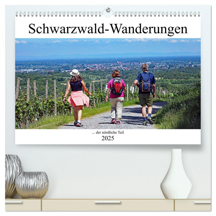 Schwarzwald-Wanderungen (CALVENDO Premium Wandkalender 2025)