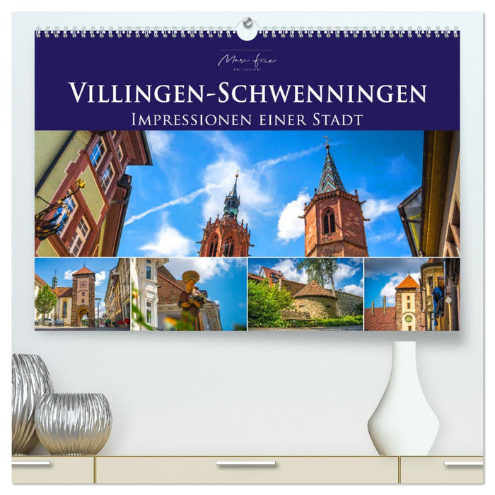 Villingen-Schwenningen - Impressionen einer Stadt (CALVENDO Premium Wandkalender 2025)