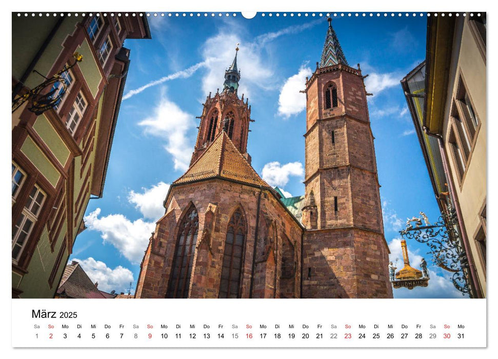 Villingen-Schwenningen - Impressionen einer Stadt (CALVENDO Premium Wandkalender 2025)