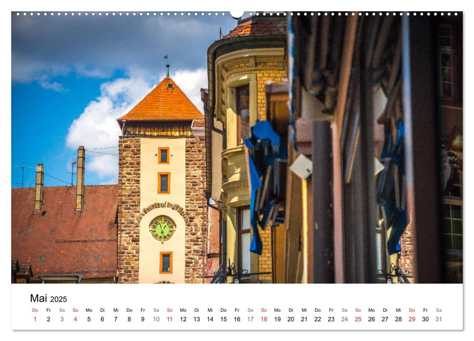 Villingen-Schwenningen - Impressionen einer Stadt (CALVENDO Premium Wandkalender 2025)