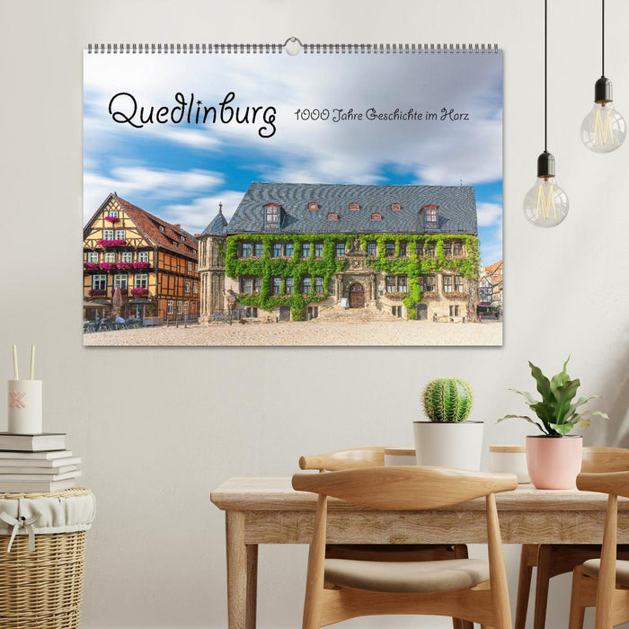 Quedlinburg - 1000 Jahre Geschichte im Harz (CALVENDO Wandkalender 2025)