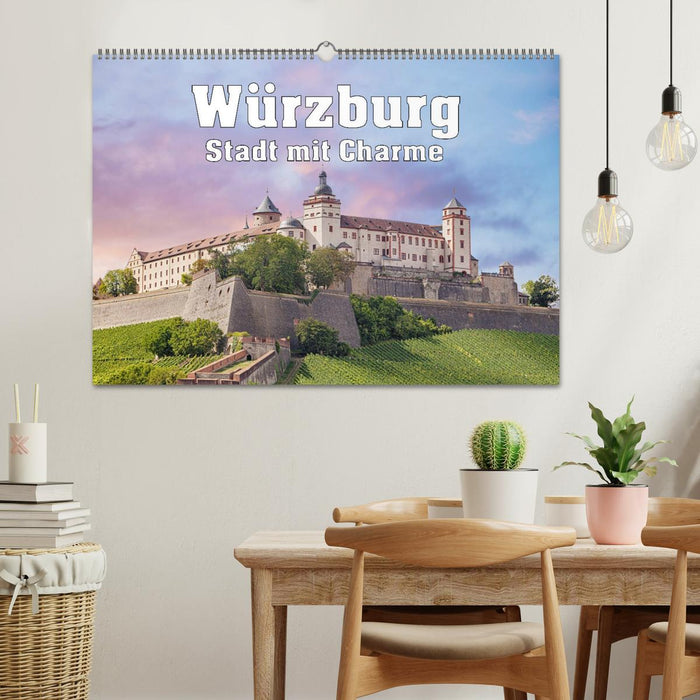 Würzburg - Stadt mit Charme (CALVENDO Wandkalender 2025)