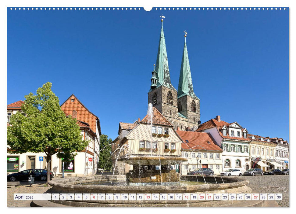 Quedlinburg - Pittoreskes Kleinod (CALVENDO Premium Wandkalender 2025)