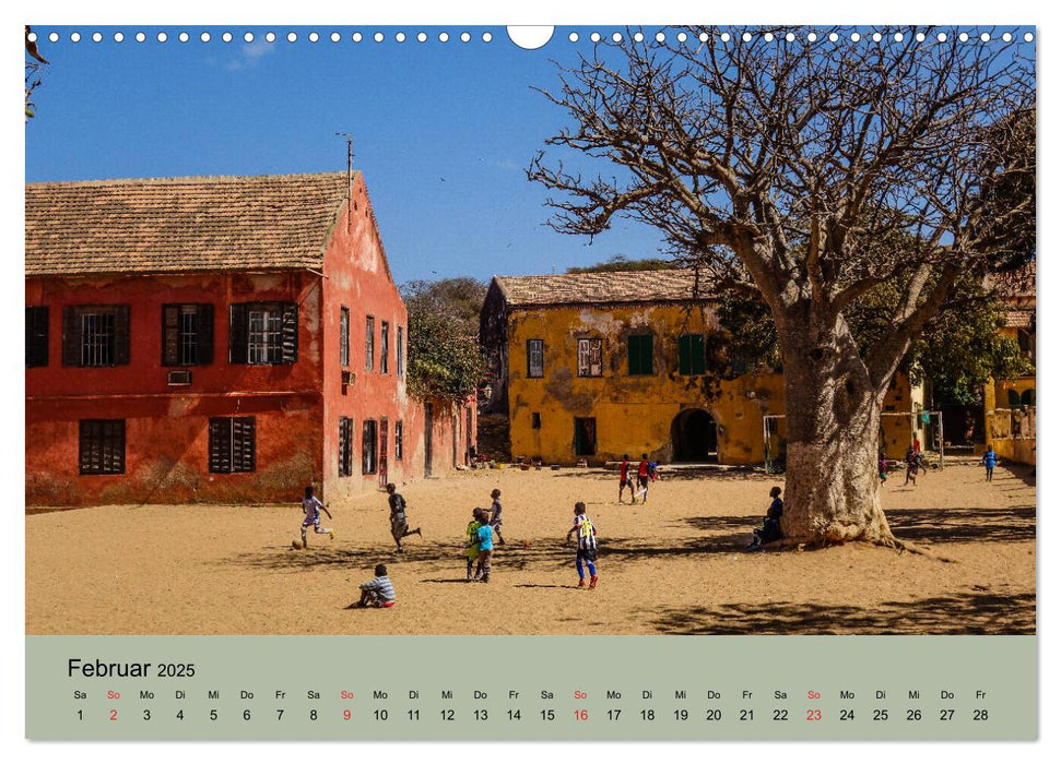 Westafrika hautnah - Mauretanien, Senegal, Guinea & Bissau (CALVENDO Wandkalender 2025)