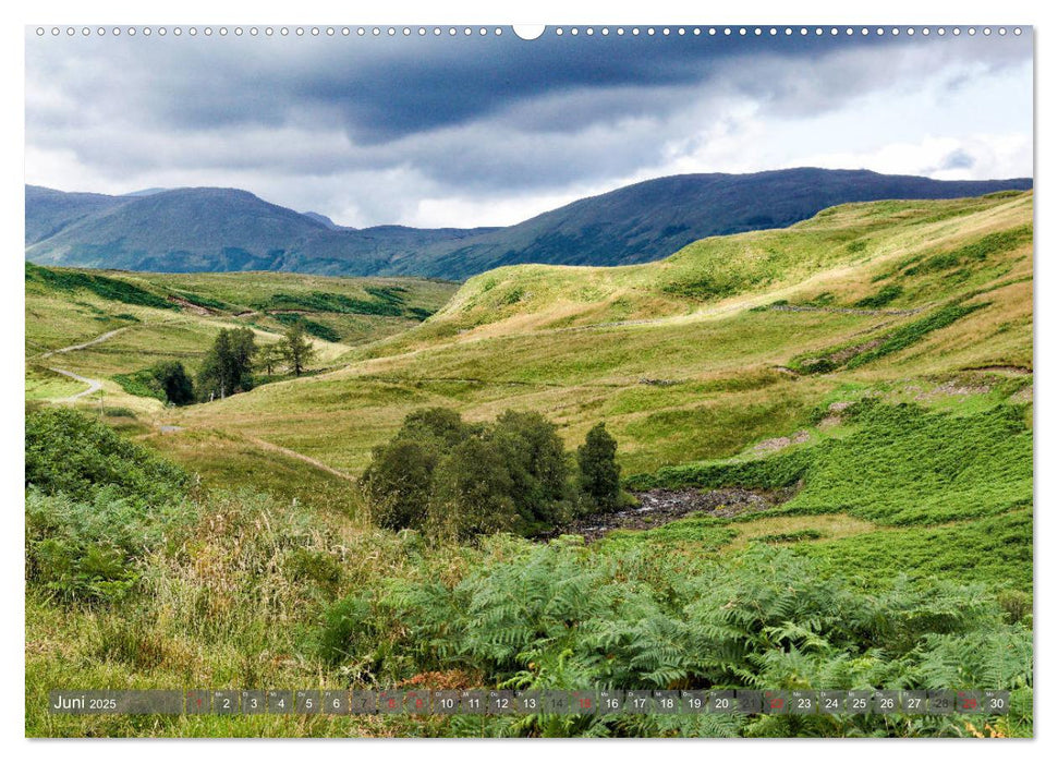 Schottland - Wie gemalt (CALVENDO Wandkalender 2025)