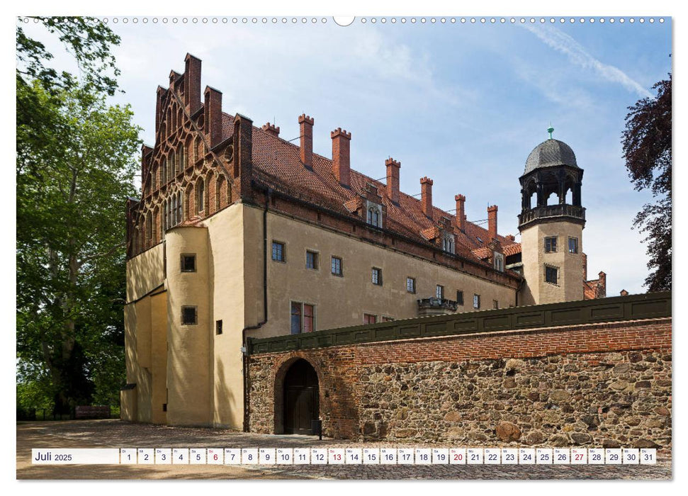 Lutherstadt Wittenberg - Die Wirkstätte des rebellischen Martin Luther (CALVENDO Premium Wandkalender 2025)