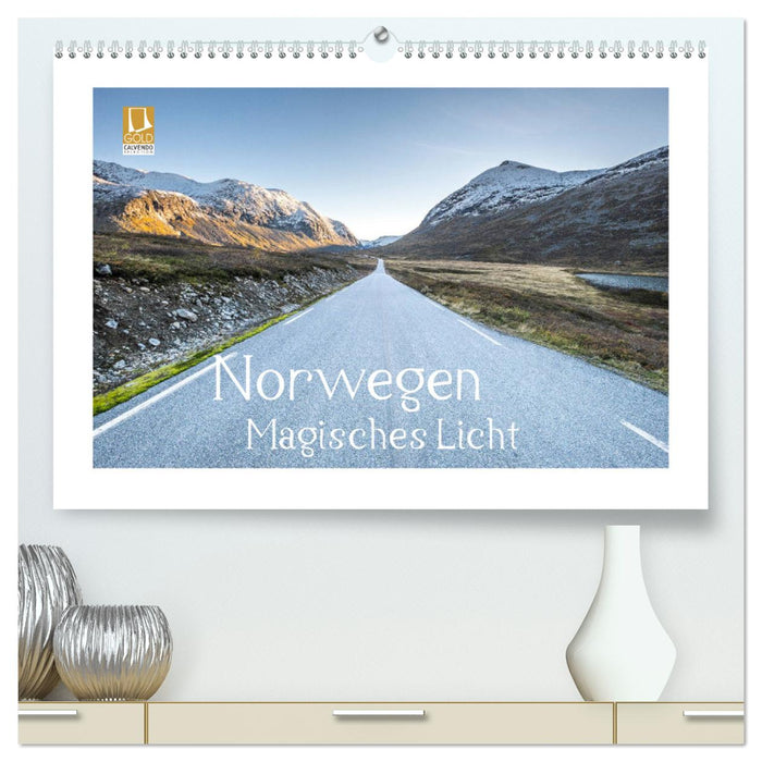 Norwegen Magisches Licht (CALVENDO Premium Wandkalender 2025)