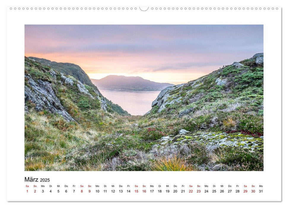 Norwegen Magisches Licht (CALVENDO Premium Wandkalender 2025)