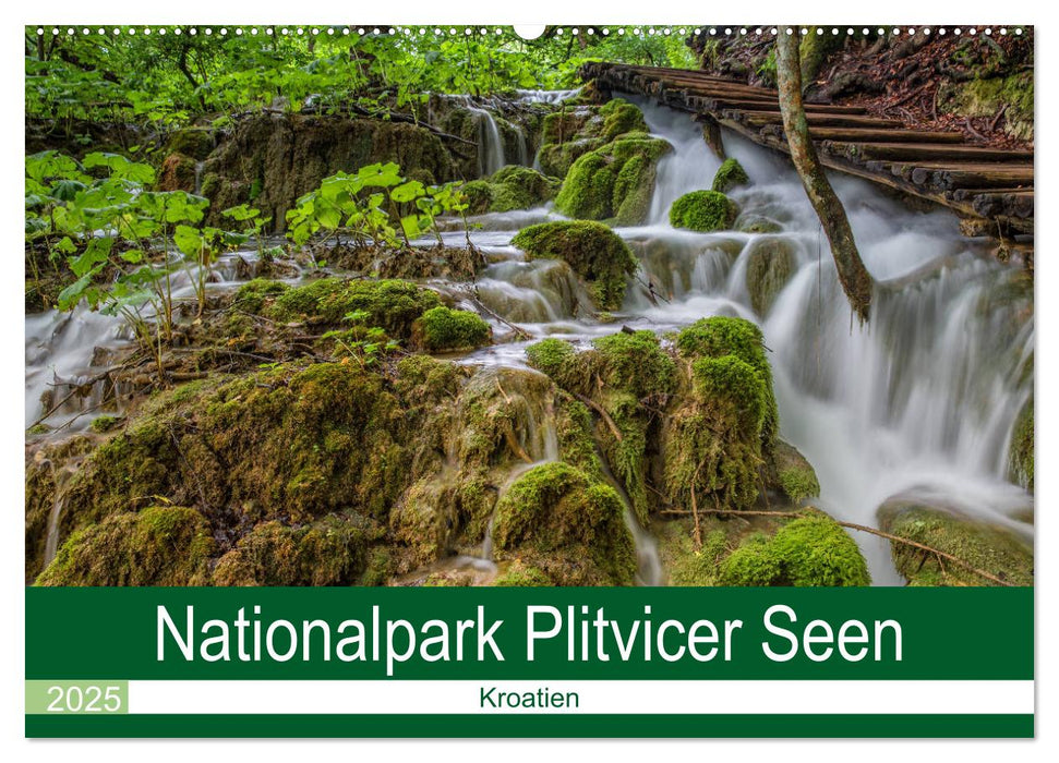 Nationalpark Plitvicer Seen (CALVENDO Wandkalender 2025)