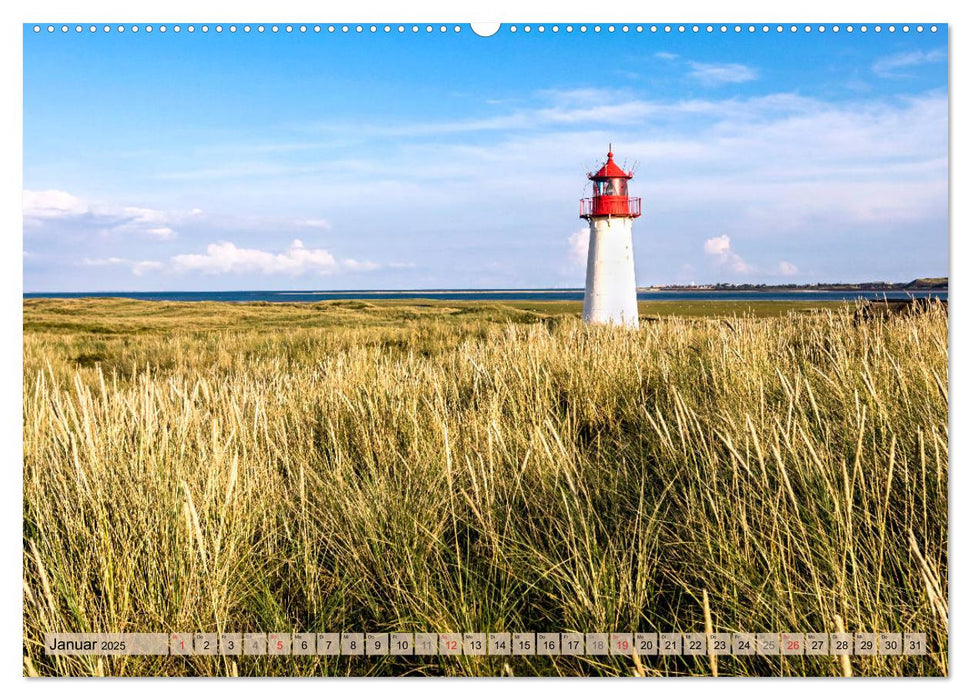 STRANDLUST Nordseeinsel Sylt (CALVENDO Wandkalender 2025)