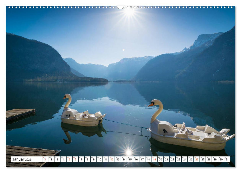 Hallstatt - Impressionen im Frühling (CALVENDO Premium Wandkalender 2025)