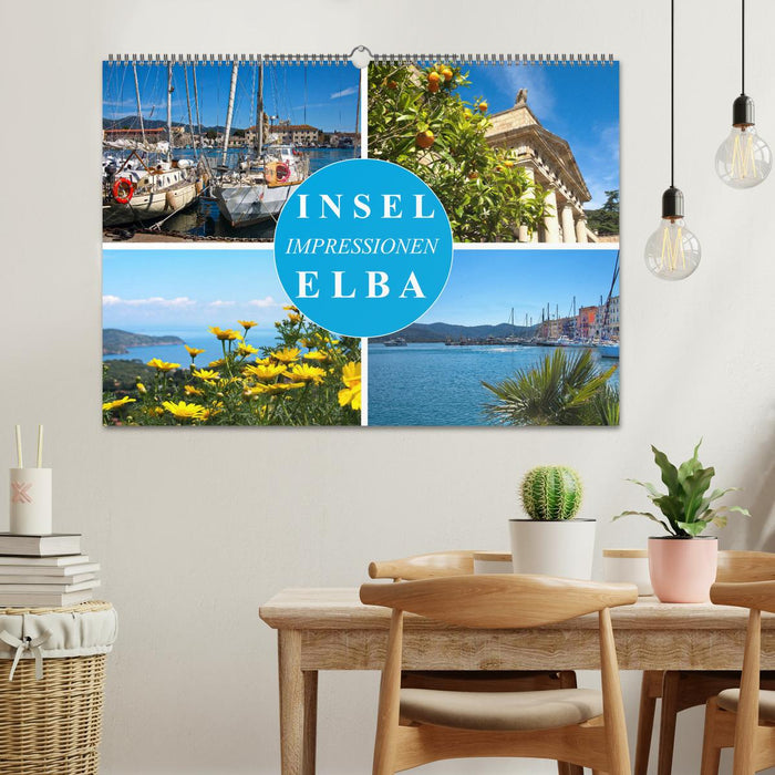 Insel Elba Impressionen (CALVENDO Wandkalender 2025)