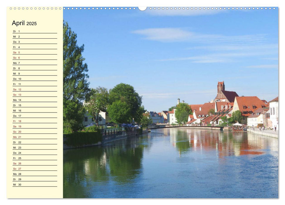 Landshut erleben (CALVENDO Premium Wandkalender 2025)