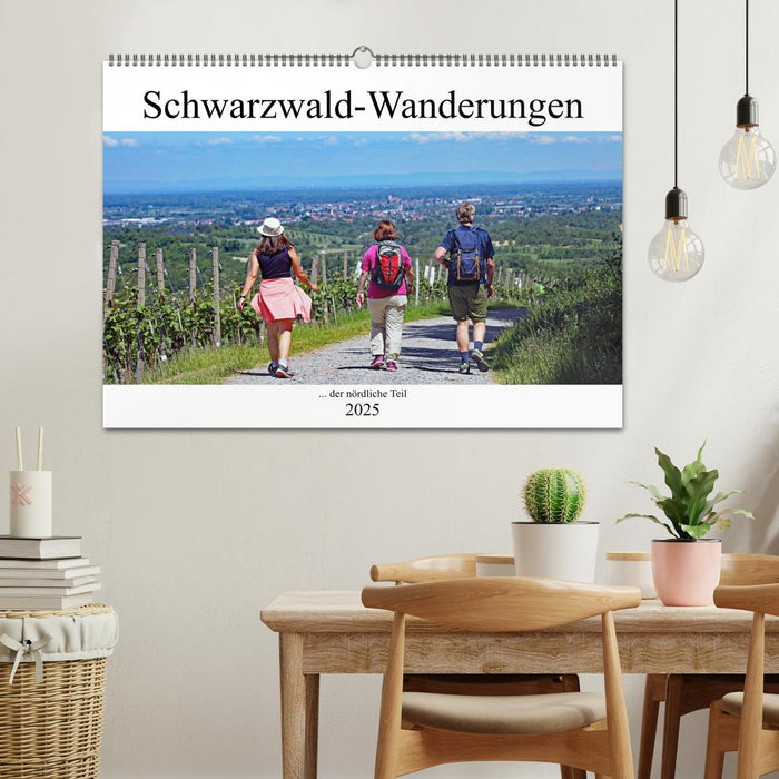 Schwarzwald-Wanderungen (CALVENDO Wandkalender 2025)