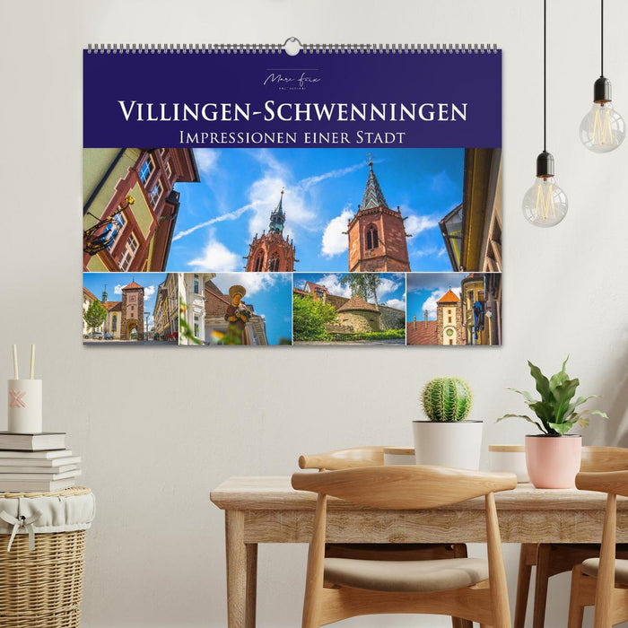 Villingen-Schwenningen - Impressionen einer Stadt (CALVENDO Wandkalender 2025)