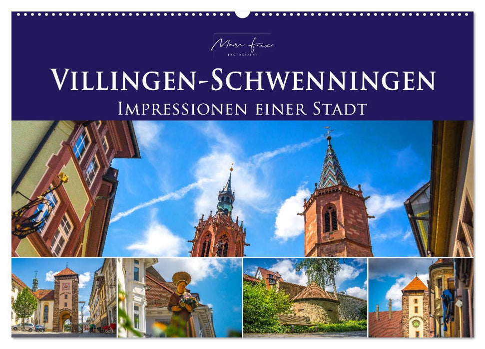 Villingen-Schwenningen - Impressionen einer Stadt (CALVENDO Wandkalender 2025)